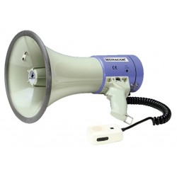 Monacor TM-27 - Megafon med siren och handmikrofon